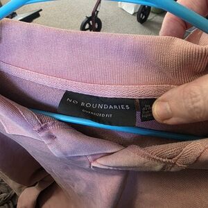 No Boundaries Pink Oversized Shirt